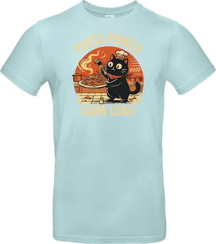 Lustige Katze Carb Load Retro Design