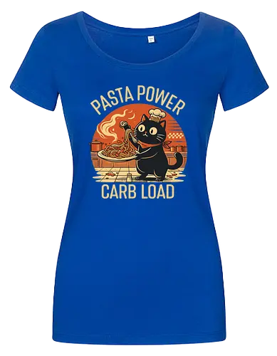 Lustige Katze Carb Load Retro Design