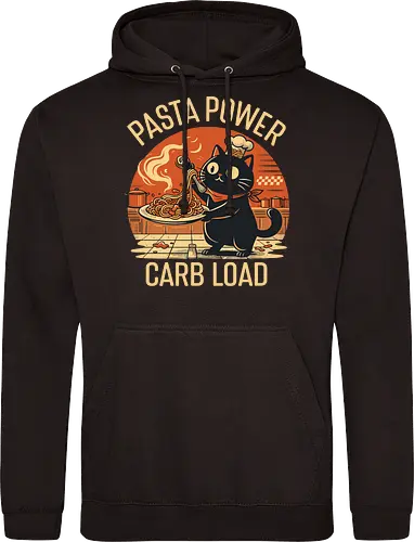 Lustige Katze Carb Load Retro Design