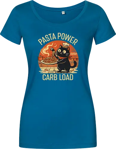 Lustige Katze Carb Load Retro Design