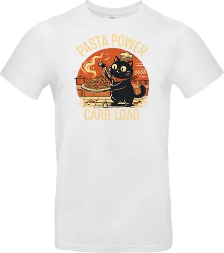 Lustige Katze Carb Load Retro Design