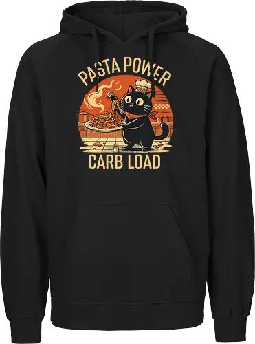 Lustige Katze Carb Load Retro Design