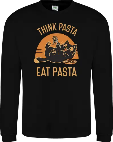 Süße Schwarze Katze Retro Design