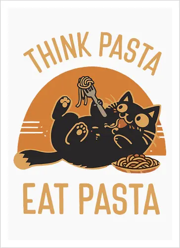 Süße Schwarze Katze Retro Design