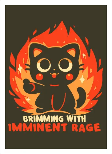 Brimming with Imminent Rage