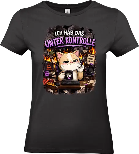 Ich hab das unter Kontrolle - Smilow, Twitch, Streamer, Katze, Chaos - Standard T-Shirt (Women)