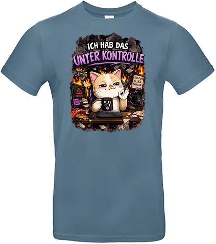 Ich hab das unter Kontrolle - Smilow, Twitch, Streamer, Katze, Chaos - Standard T-Shirt