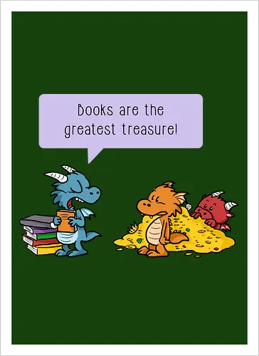 Books are the greatest treasure