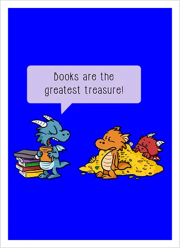 Books are the greatest treasure