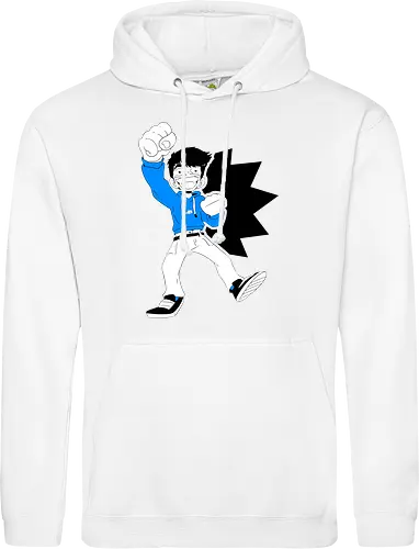 GermiBoi - Anime Character Blau Weiß