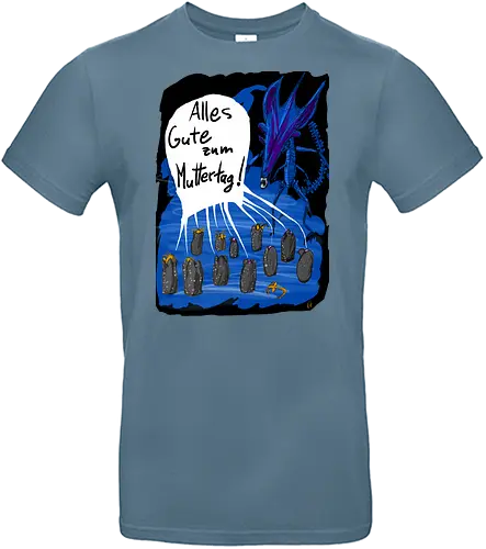 Alles Gute zum Muttertag! - Muttertag, Alien, Xenomorph - Standard T-Shirt