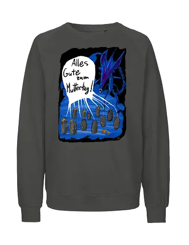Alles Gute zum Muttertag! - Muttertag, Alien, Xenomorph - Fairtrade Sweatshirt