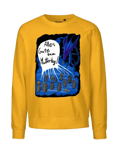 Alles Gute zum Muttertag! - Muttertag, Alien, Xenomorph - Fairtrade Sweatshirt