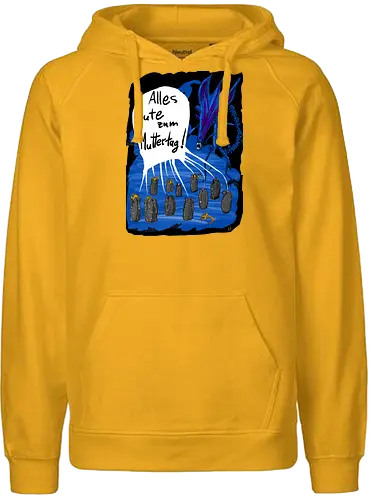 Alles Gute zum Muttertag! - Muttertag, Alien, Xenomorph - Fairtrade Hoodie