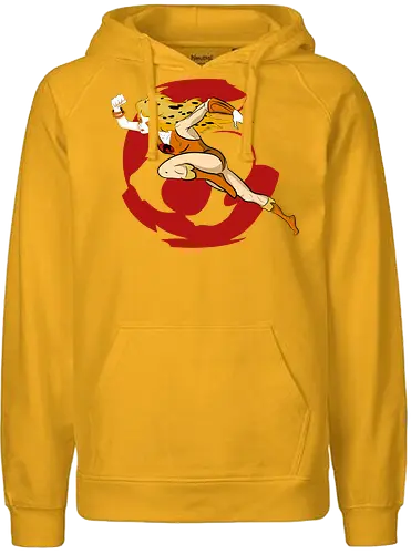 Cheetara – Speed of Thunder - cheetara, thunder cats, speed warrior, female fighter, retro cartoon, 80s animation, fast hero, warrior woman - Fairtrade Hoodie