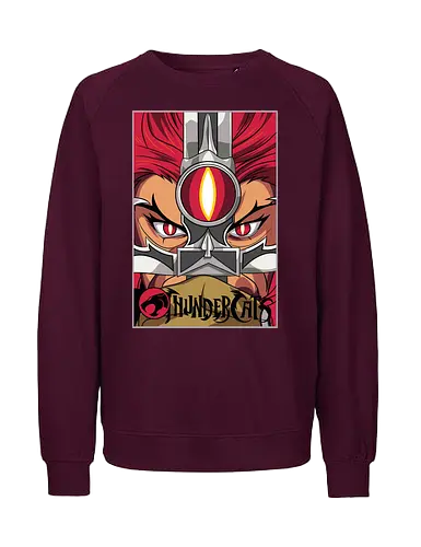 Lion-O – Sword of Power - lion o, thunder cats, sword of power, hero leader, retro cartoon, 80s hero, action warrior, iconic character - Fairtrade Sweatshirt