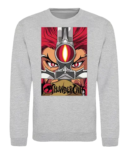 Lion-O – Sword of Power - lion o, thunder cats, sword of power, hero leader, retro cartoon, 80s hero, action warrior, iconic character - Sweatshirt