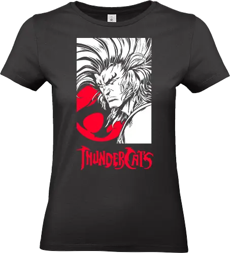 Lion-O – Retro Warrior - lion o, thunder cats, classic hero, retro style, 80s cartoon, vintage animation, warrior leader, nostalgic design - Standard T-Shirt (Women)