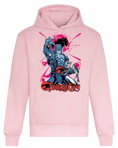 Panthro – Tech Warrior - panthro, thundercats, strong hero, tech fighter, retro cartoon, 80s animation, muscle warrior, action hero - Heavyweight Hoodie