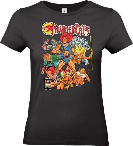 ThunderCats – Hero Squad - thundercats, hero team, retro cartoon, 80s animation, group characters, classic heroes, nostalgic vibe, action team - Standard T-Shirt (Women)