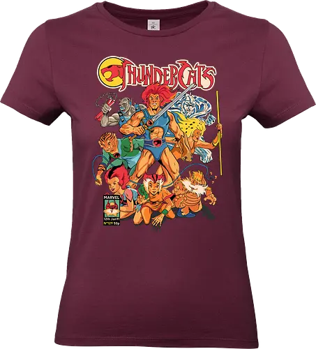 ThunderCats – Hero Squad - thundercats, hero team, retro cartoon, 80s animation, group characters, classic heroes, nostalgic vibe, action team - Standard T-Shirt (Women)