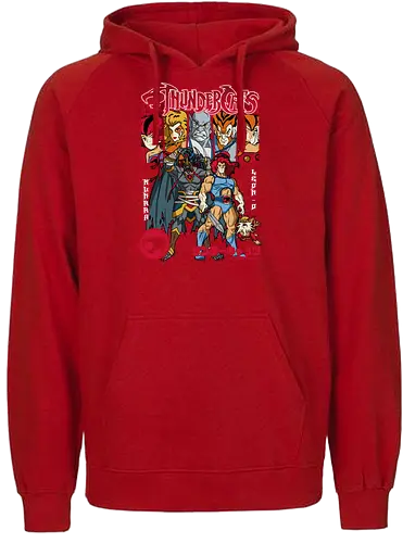 ThunderCats – Heroes Unite - thundercats, lion o, team heroes, retro cartoon, 80s animation, hero squad, classic show, action team - Fairtrade Hoodie