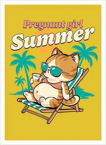 Pregnant Girl Summer
