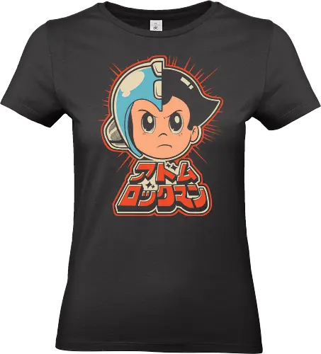 Future Hero - astro boy, classic anime, robot boy, retro anime, manga classic, robot hero, sci fi anime, osamu tezuka - Standard T-Shirt (Women)