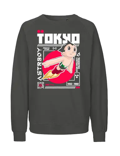 Infinite Energy - astro boy, robot power, classic anime, energy core, android boy, retro manga, sci fi hero, iconic character - Fairtrade Sweatshirt