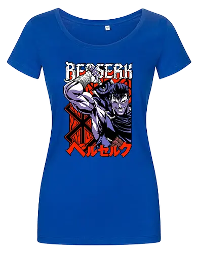 Guts Berserker Rage - berserk, guts, berserker armor, dark anime, sword warrior, manga art, dark fantasy, anime battle - Women T-Shirt