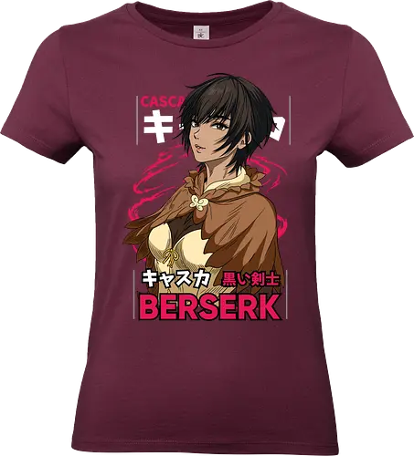 Casca Silent Strength - berserk, casca, anime girl, warrior woman, dark fantasy, manga character, anime aesthetic, strong female - Standard T-Shirt (Women)