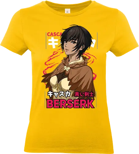 Casca Silent Strength - berserk, casca, anime girl, warrior woman, dark fantasy, manga character, anime aesthetic, strong female - Standard T-Shirt (Women)