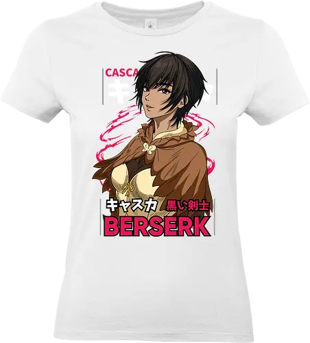 Casca Silent Strength - berserk, casca, anime girl, warrior woman, dark fantasy, manga character, anime aesthetic, strong female - Standard T-Shirt (Women)