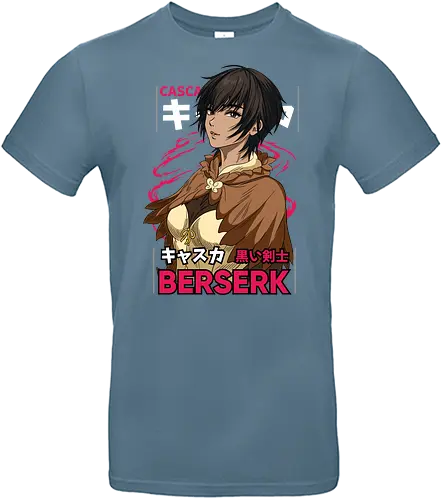 Casca Silent Strength - berserk, casca, anime girl, warrior woman, dark fantasy, manga character, anime aesthetic, strong female - Standard T-Shirt