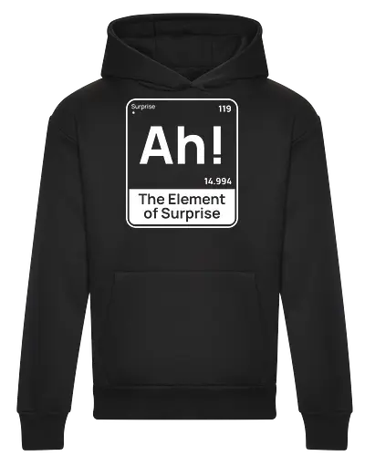 Lustiges Chemie-Design – Element der Überraschung „Ah“ Geek Humor