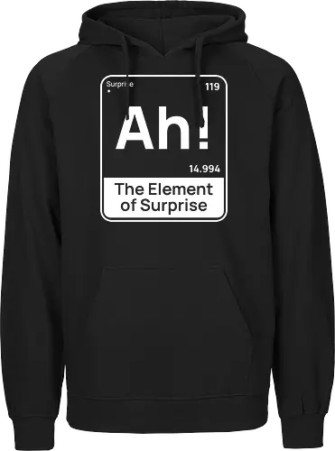 Lustiges Chemie-Design – Element der Überraschung „Ah“ Geek Humor