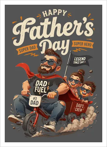 Happy Father's Day - Top 1 Dad