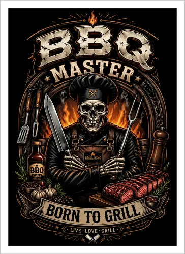 BBQ - Born to grill King