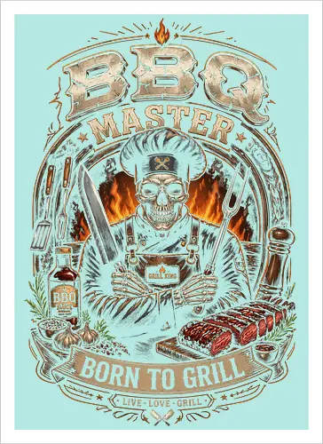 BBQ - Born to grill King