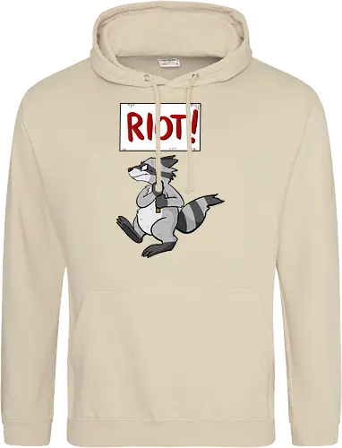 Riot Raccoon Neu - Raccoon, Waschbär, Demo - Standard Hoodie