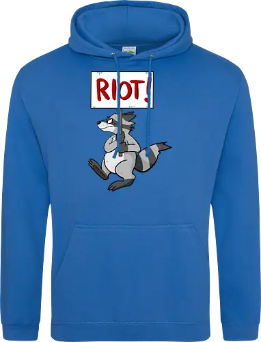 Riot Raccoon Neu - Raccoon, Waschbär, Demo - Standard Hoodie