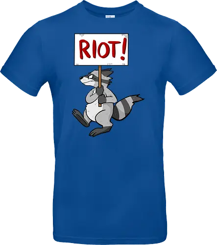 Riot Raccoon Neu - Raccoon, Waschbär, Demo - Standard T-Shirt