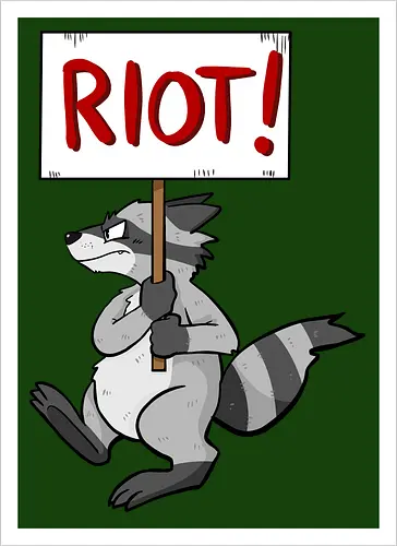 Riot Raccoon Neu
