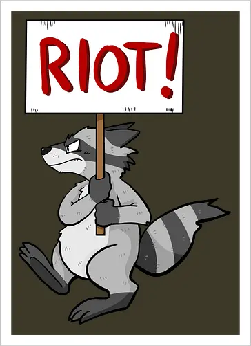 Riot Raccoon Neu