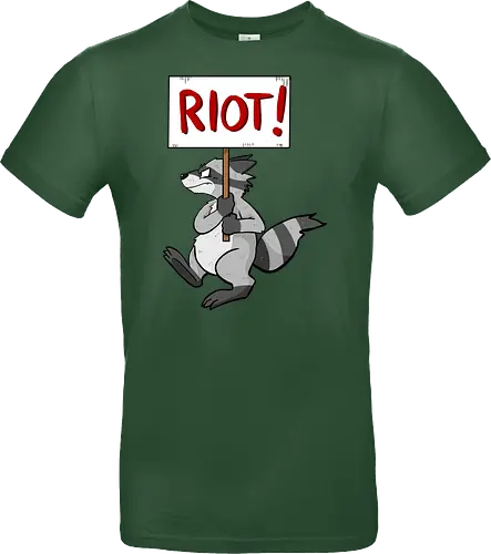 Riot Raccoon Neu - Raccoon, Waschbär, Demo - Standard T-Shirt