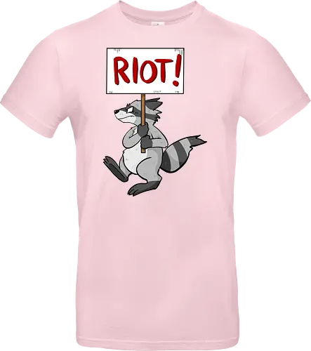Riot Raccoon Neu - Raccoon, Waschbär, Demo - Standard T-Shirt