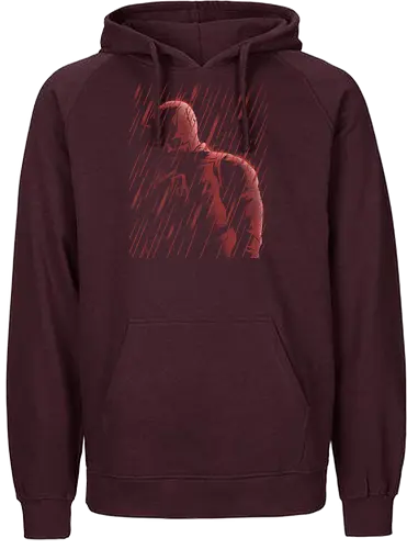 Justice Beyond Sight - Comic, Justice is Blind, Devil - Fairtrade Hoodie