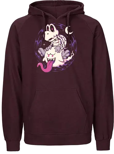Ghost Ride Buddies - ghost, spooky, halloween, horror, game, gamer, cute, kawaii, creepy, boo, retro, arcade, geek, nerd, dark, cartoon, fun, character, pop, alt - Fairtrade Hoodie