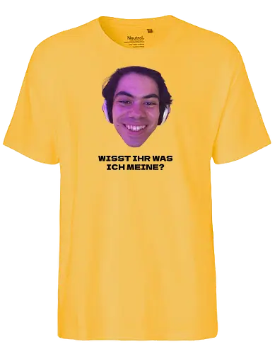 GermiBoi - Meme Wisst ihr was ich meine? Hell - Fairtrade T-Shirt