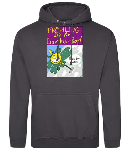 Eranthis-Boy - Pflanzen, Botanik, Eranthis, Frühling, Winter, Jahreszeiten - Standard Hoodie